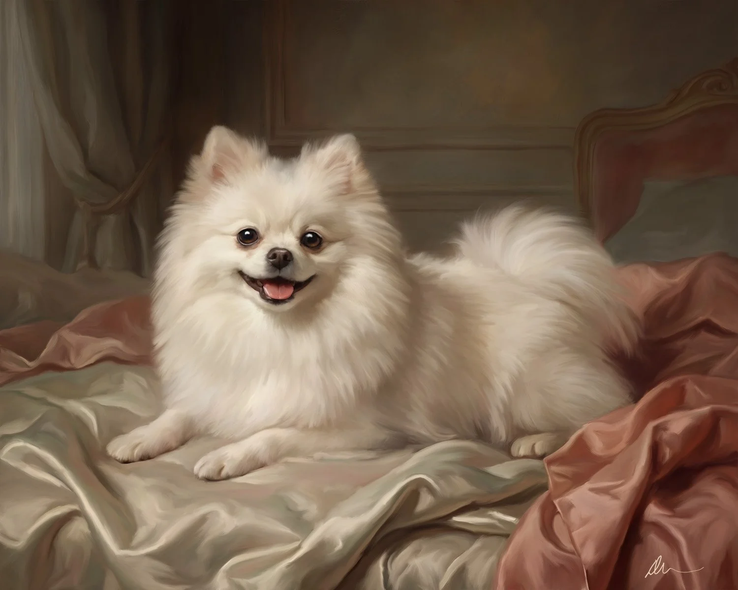 Custom Pet Portraits | Portfolio of Painted Pet Art | Pouka Art